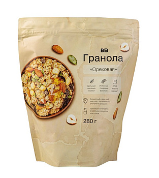 Гранола ВКУСВИЛЛ Ореховая 280г