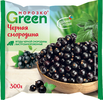 Смесь МОРОЗКО Green Черная смородина 300г