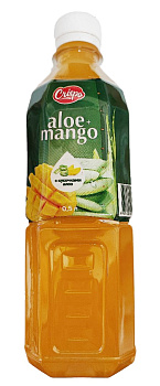 Напиток АЛОЭ ВЕРА МАНГО Crispo б/а с кусочками фруктов 0,5л пэт