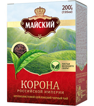 Чай МАЙСКИЙ Корона Российской империи лист 200г