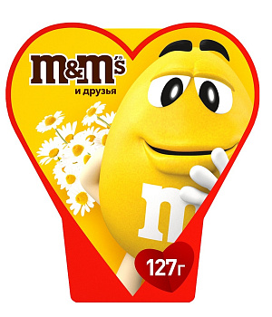 Подарочный набор M&Ms Сердце Весна 127г