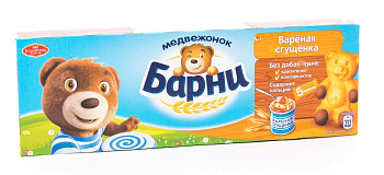 Пирожное БОЛЬШЕВИК Барни медвежонок со вкусом вар.сгущенка 150г