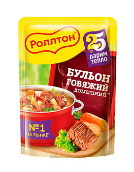 Бульон РОЛЛТОН мясной 90г