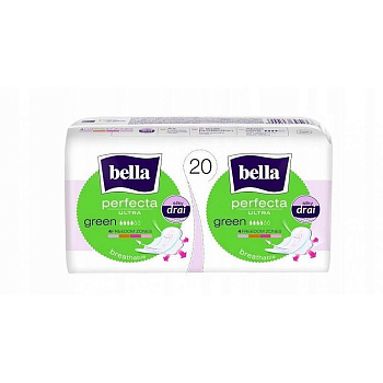 Прокладки BELLA Perfecta Ultra Green 20шт