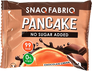 Панкейк неглазированный "SNAQ FABRIQ" с начинкой Нежный шоколад 45г