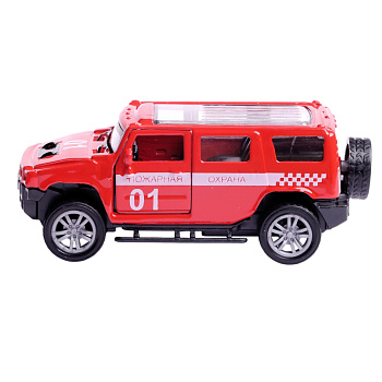 Машина металл «Пожарная служба» 1:48 инерция открываются двери 6870351