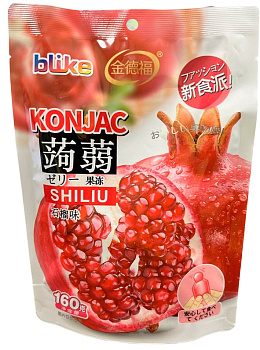 Желе BLIKE мармеладное Гранат160г м/у