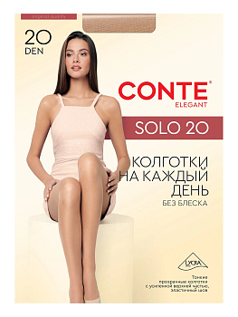 Колготки CONTE Solo natural 20ден р4