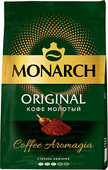 Кофе MONARCH Классик натуральный жареный молотый 70г м/у