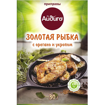 Приправа Айдиго золотая рыбка 30г