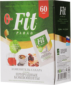 Заменитель сахара Fit Parad №7 60г саше
