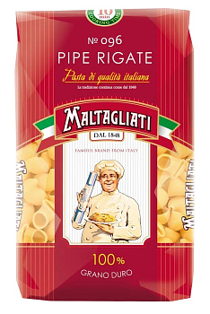 Макаронные изделия MALTAGLIATI №096 Рожки крупные 450г