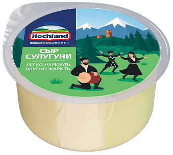 Сыр HOCHLAND  Сулугуни м.д.ж. 45% 300г