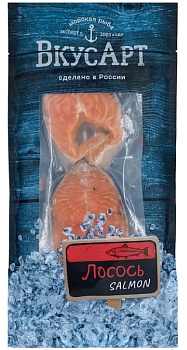 Лосось  стейк с/м ВкусАрт 500гр