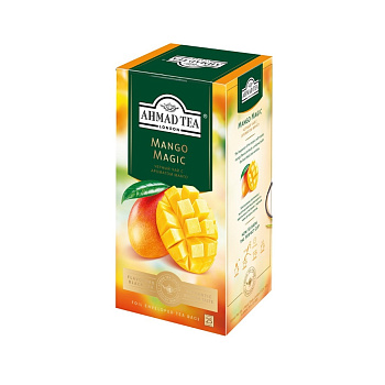 Чай AHMAD TEA черный магия манго 37,5г (25пак*1,5г)