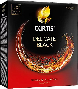 Чай Curtis Delicate Black черный (100пак*2г) 200г