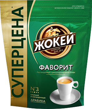 Кофе ЖОКЕЙ Фаворит раствор.гранул. 36г м/у