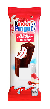 Пирожное KINDER Пингви Малиновый чизкейк 30г