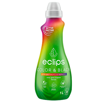 Гель д/стирки Eclips Bright Color & Black 1л