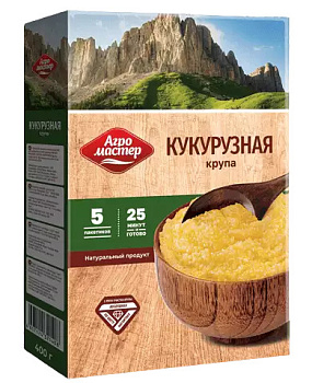 Крупа кукурузная АГРОМАСТЕР (5*80г) 400г