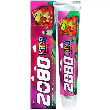 Зубная паста DC 2080 детская Клубника 80г