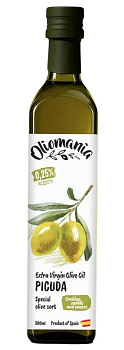 Масло оливковое Oliomania Extra Virgin нерафинированное 500мл