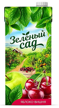 Нектар Зеленый Сад Яблочно-Вишня 1л т/п