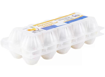 Яйцо БЕЛОРЕЧЬЕ отборное с контейнером 10штук