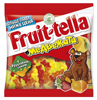 Мармелад FRUIT-TELLA Медвежата 150г