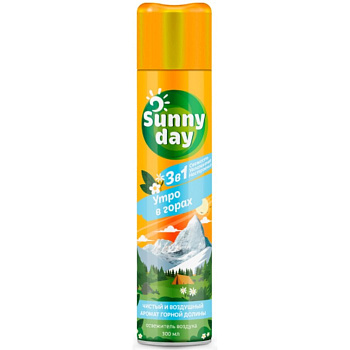 Освежитель воздуха Sunny Day Утро в горах  300 мл