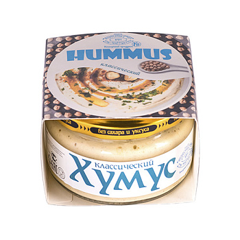 Закуска Полезные Продукты Тайны востока-хумус Классическая 200г с/б