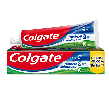 Зуб.паста COLGATE Тройное действие 150мл 89284/89121