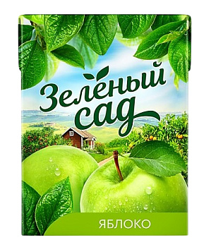 Нектар Зеленый Сад Яблоко 0,2л т/п