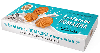 Помадка БЕЛЕВСКИЙ ПРОДУКТ сливочная 280г