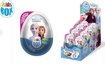 КИДСБОКС DISNEY ХОЛОДНОЕ СЕРДЦЕ Десерт с подарком 20г