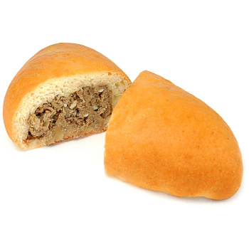 Пирожок печеный с мясом и рисом 80г/СПРС