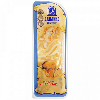 Ассорти Дальпико из подкопченных морепродуктов в масле 170г