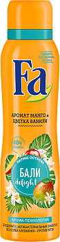 Дезодорант-аэрозоль FA Ритмы Острова Бали Поцелуй 150мл 