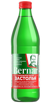 Вода минеральная Бернар (После застолья) 0,45л с/б