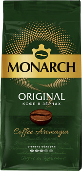Кофе MONARCH зерна 230г м/у