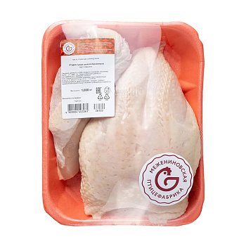 Грудка куриная Межениновская птицефабрика на подложке 1кг