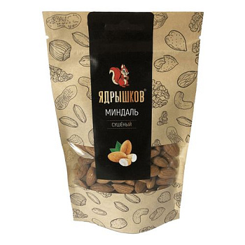 Миндаль Ядрышков сушеный 100г
