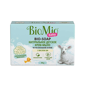 Крем-мыло детское BioMio BIO-SOAP   90 г