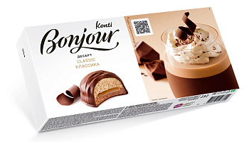 Десерт КОНТИ Bonjour souffle Классика 232г 
