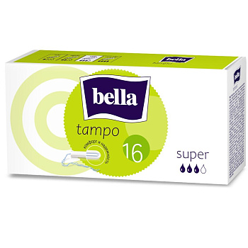 Тампоны BELLA супер 16шт