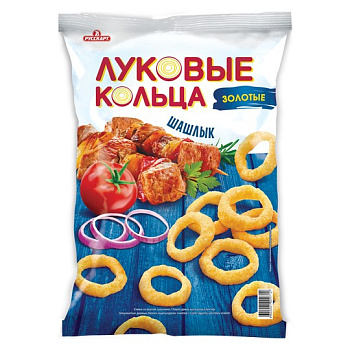 Луковые кольца Русскарт Золотые Шашлык 40г