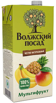 Нектар ВОЛЖСКИЙ ПОСАД Мультифрукт 2л т/п