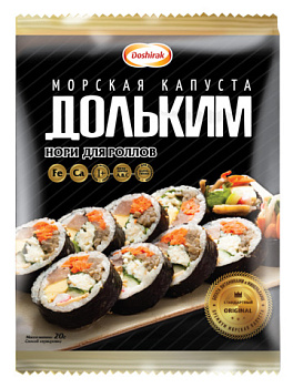 Морская капуста ДОШИРАК для суши и роллов 20г