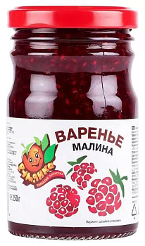 Варенье РУМЯНКА Малина 250 с/б