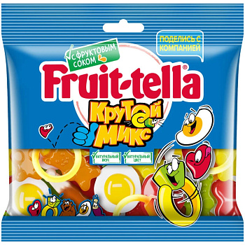 Мармелад FRUIT-TELLA  Крутой микс 150г